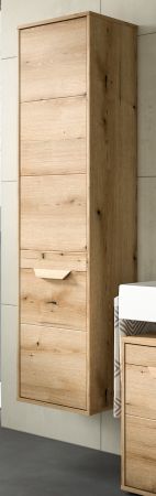 Badezimmer Hochschrank Celia in Evoke Eiche Badschrank mit Soft-Close hngend / stehend