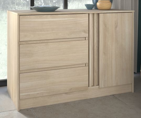 Parisot Kommode Escale5 in Eiche japanisch Sideboard 110 cm