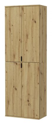 Garderobenschrank Line-Up in Artisan Eiche Schuhschrank 61 x 193 cm