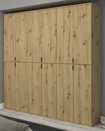 Garderobe und Kleiderschrank Line-Up in Artisan Eiche Mehrzweckschrank 183 x 193 cm